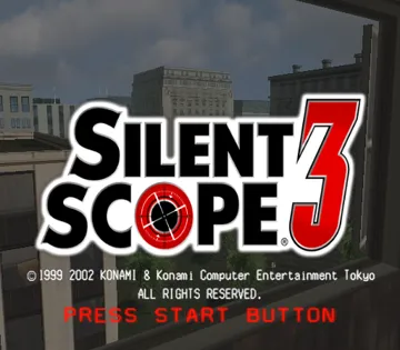 Silent Scope 3 screen shot title